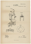 Patent for a Toy Gymnast A4 Photo Print