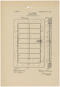 Patent for a Window Blind A4 Photo Print
