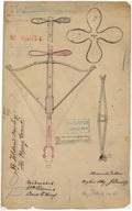 Patent of Flying Comet Toy A4 Photo Print