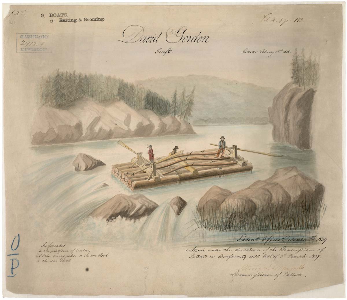 Patent of Raft A4 Photo Print