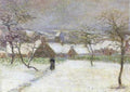 Path In The Snow A4 Photo Print