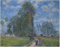 Path Near Saint Cyr Vaudreuil 1900 A4 Photo Print