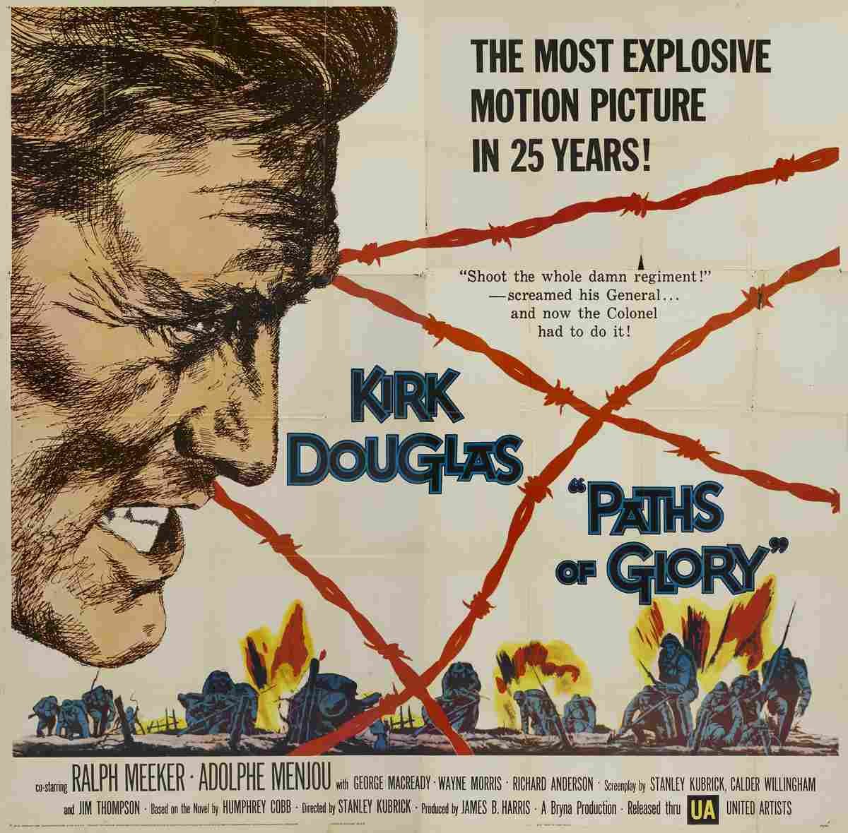 Paths of Glory 02  film star poster A4 Photo Print
