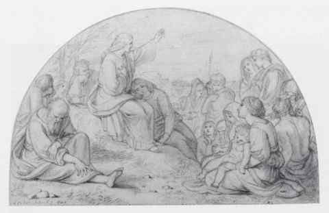 Paton Sir Joseph Noel Sermon On The Mount A4 Photo Print