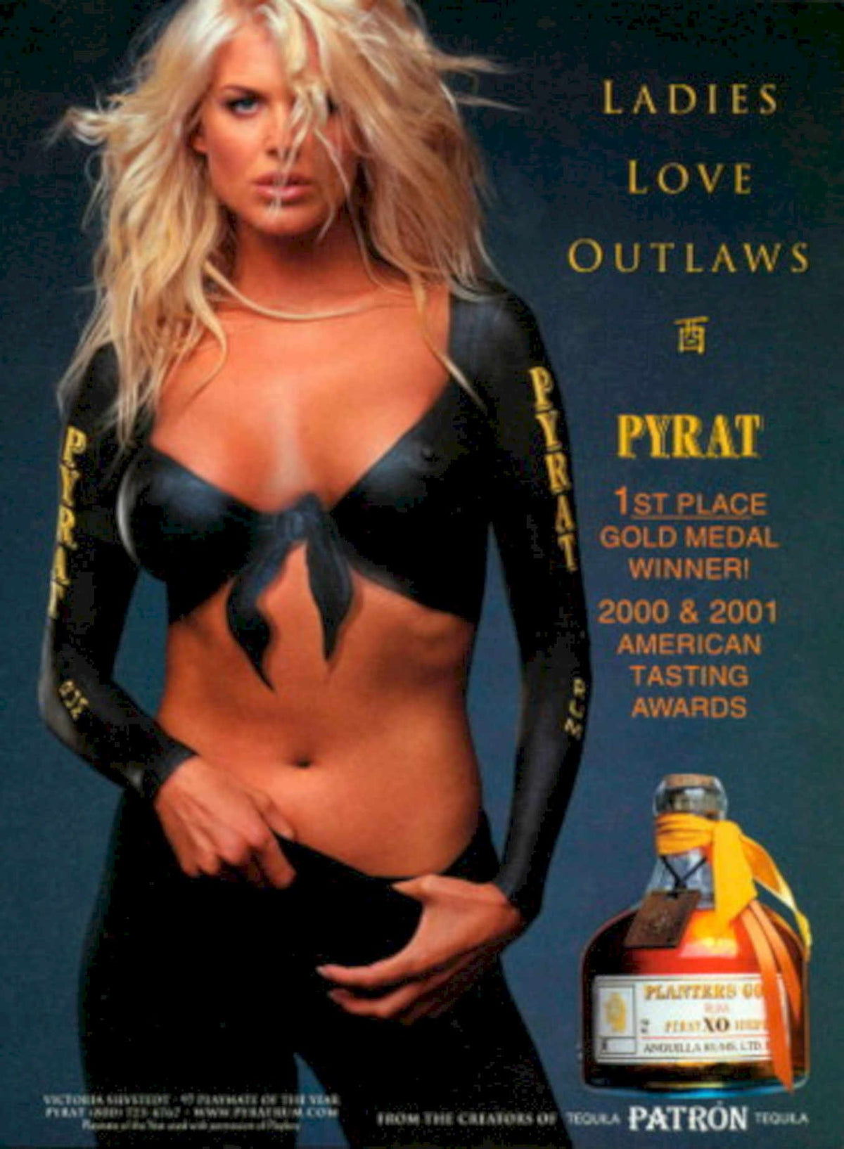Patron Pirat Rum 1990s Vintage Retro Advert
