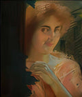 Paul Albert Besnard albert besnard buste de femme pastel petit palais Art A4 Photo Print