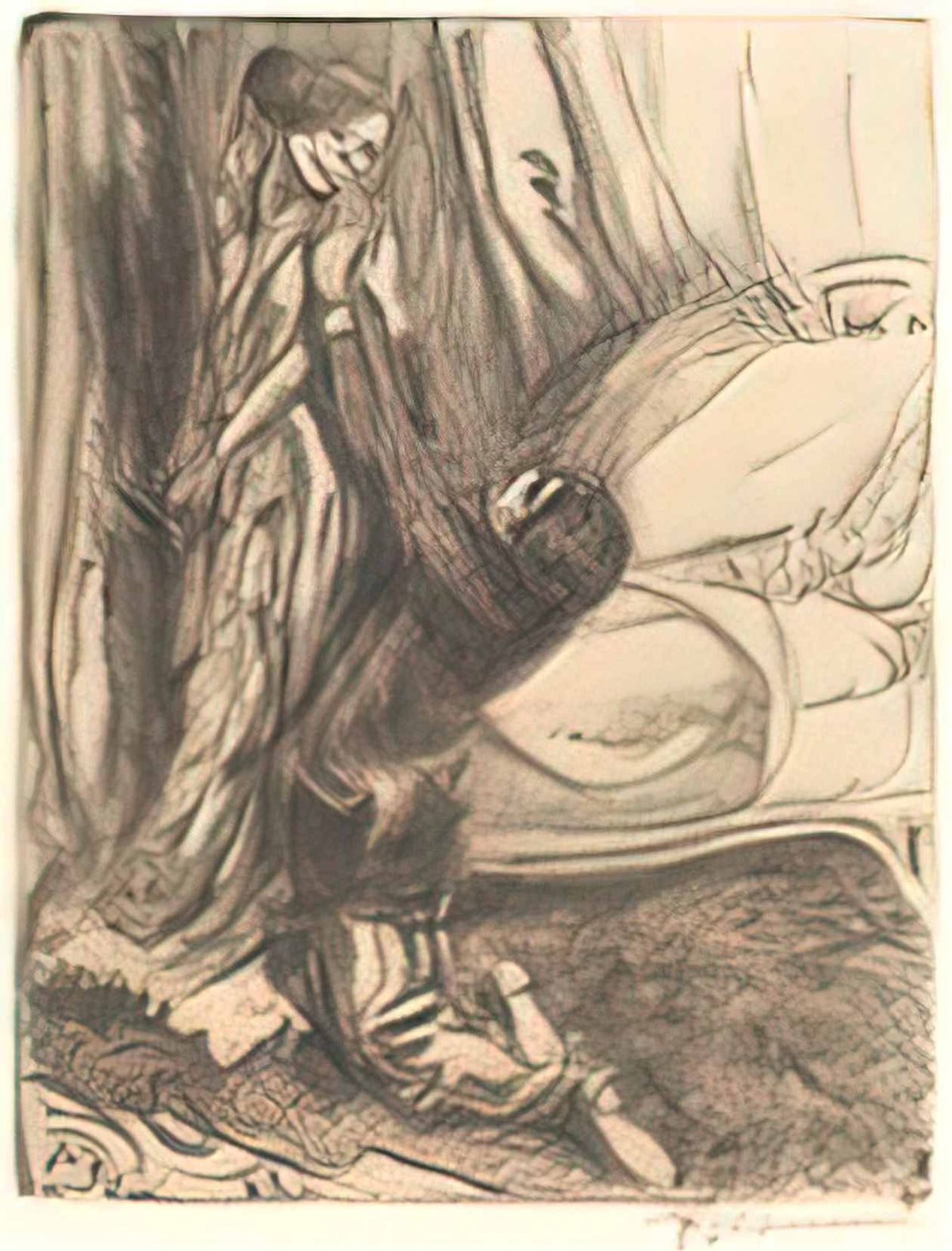 Paul Albert Besnard albert besnard coquette 1900 nga 71649 Art A4 Photo Print