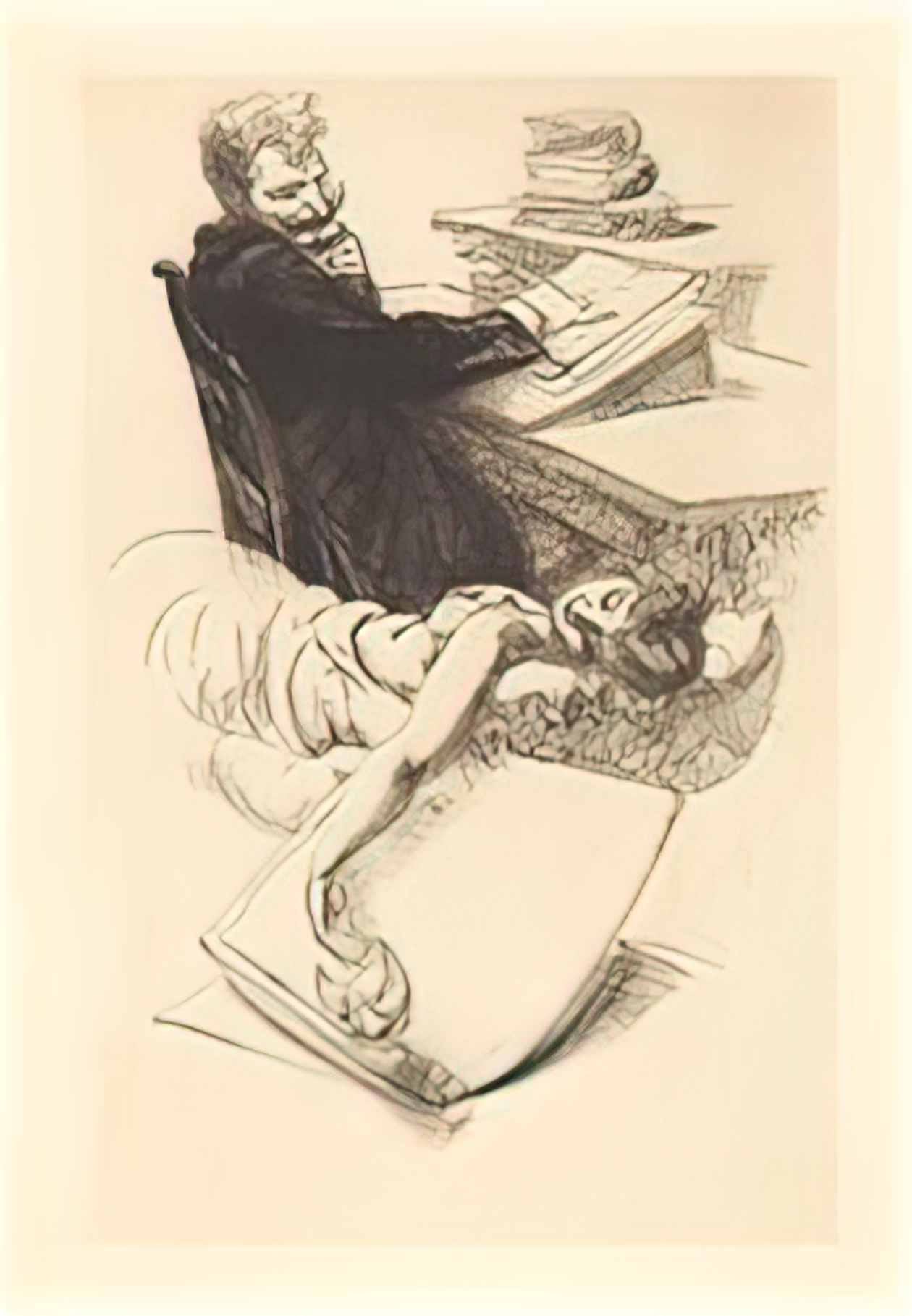 Paul Albert Besnard albert besnard frontispiece for Art A4 Photo Print