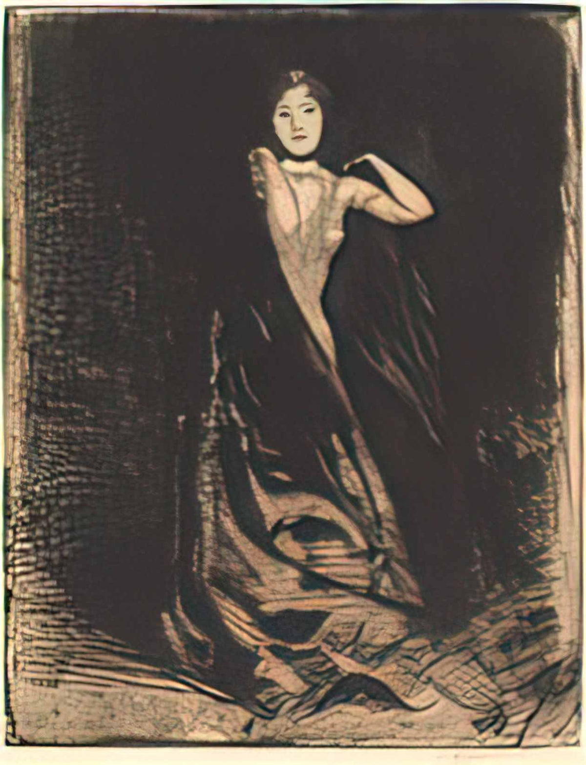 Paul Albert Besnard albert besnard la femme frontispiece c 1886 nga 4 Art A4 Photo Print