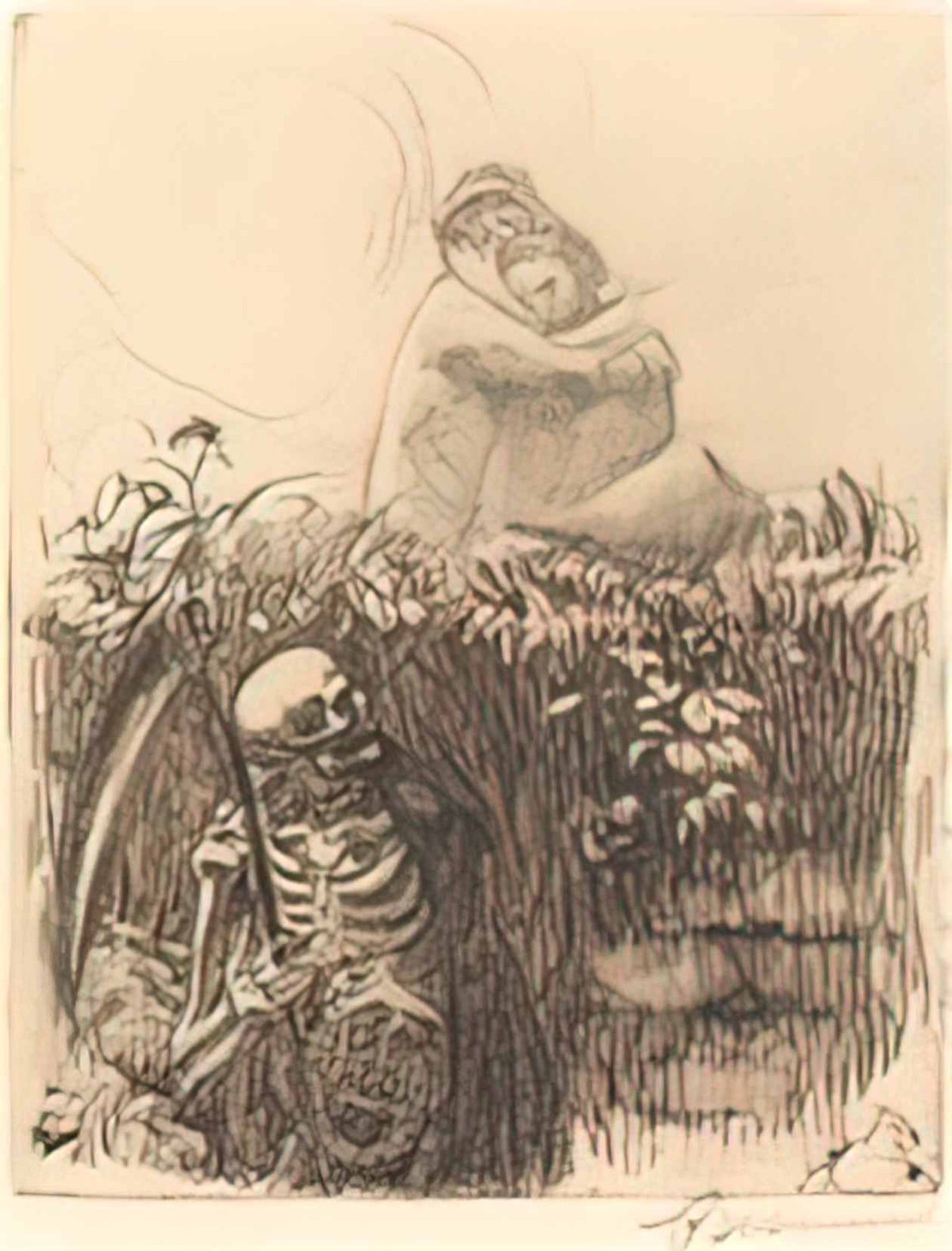 Paul Albert Besnard albert besnard on the lookout aux aguets 1900 nga Art A4 Photo Print
