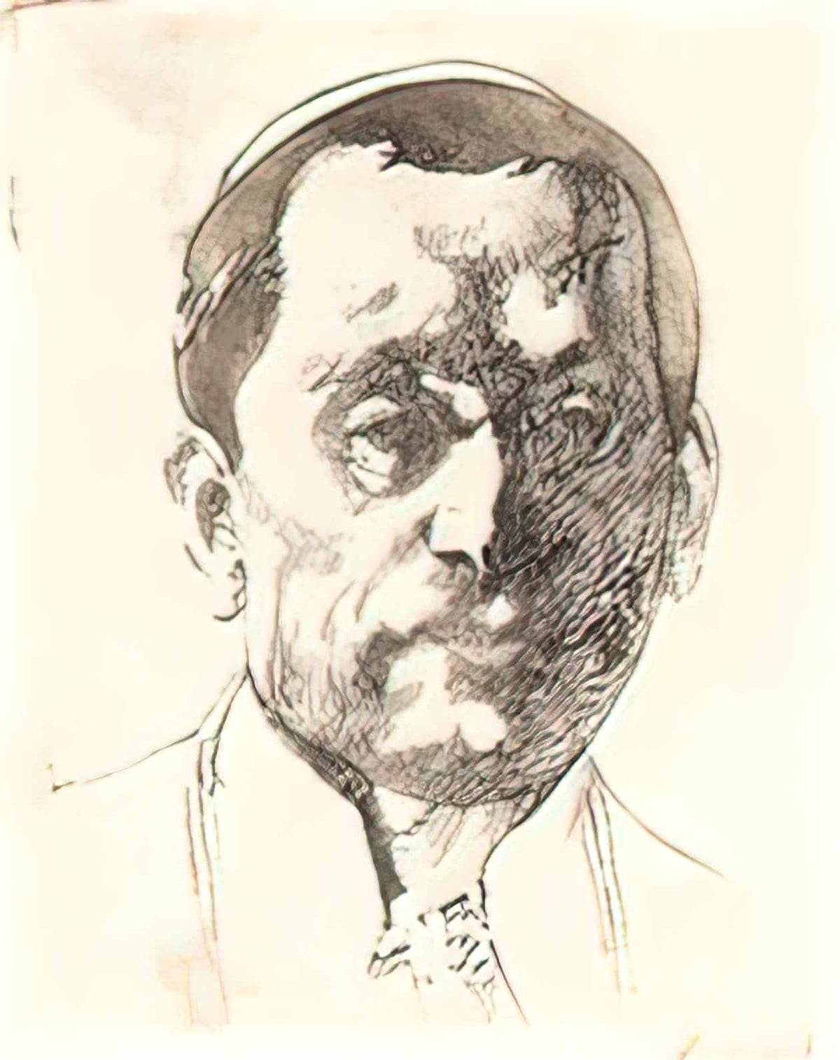 Paul Albert Besnard albert besnard pope benedict xv benoit xv 1917 ng Art A4 Photo Print