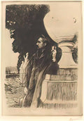 Paul Albert Besnard albert besnard robert de montesquiou 1899 nga 787 Art A4 Photo Print