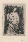 Paul Albert Besnard flora Art A4 Photo Print