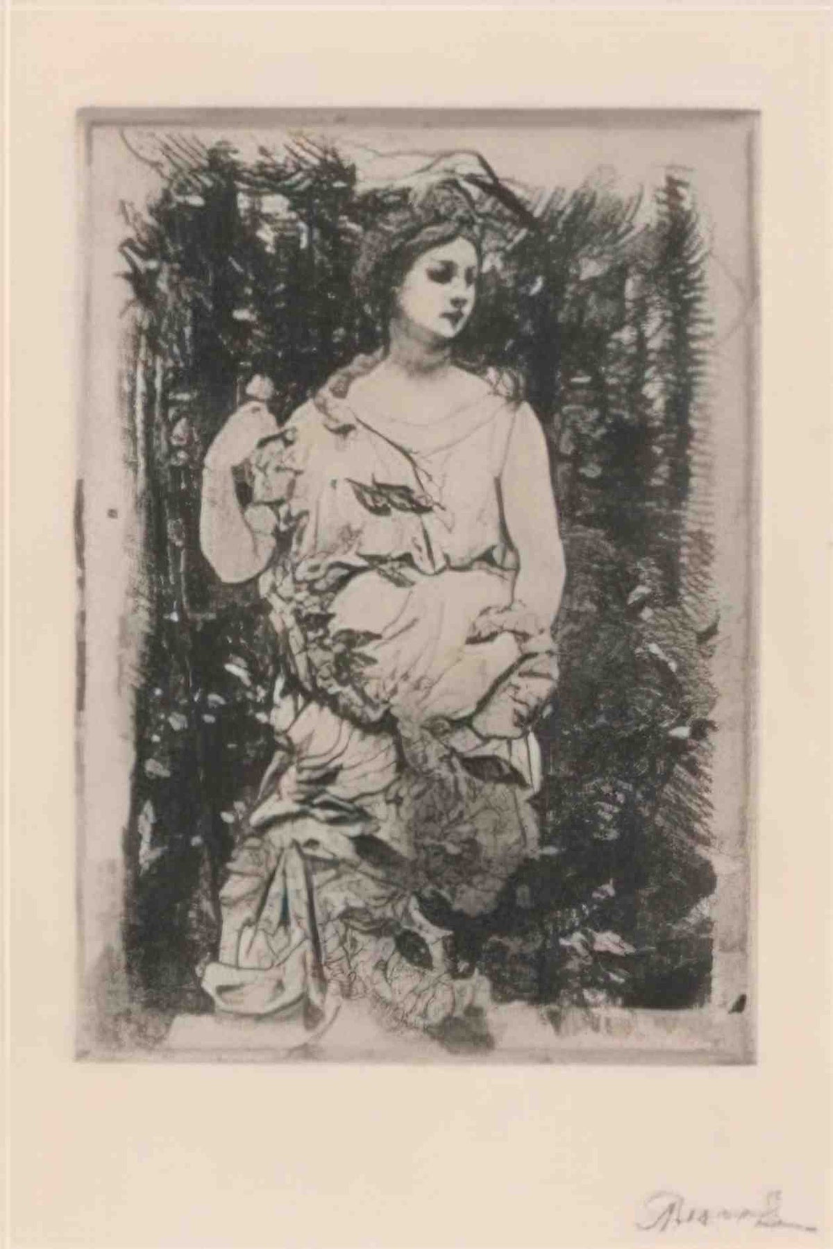 Paul Albert Besnard flora Art A4 Photo Print