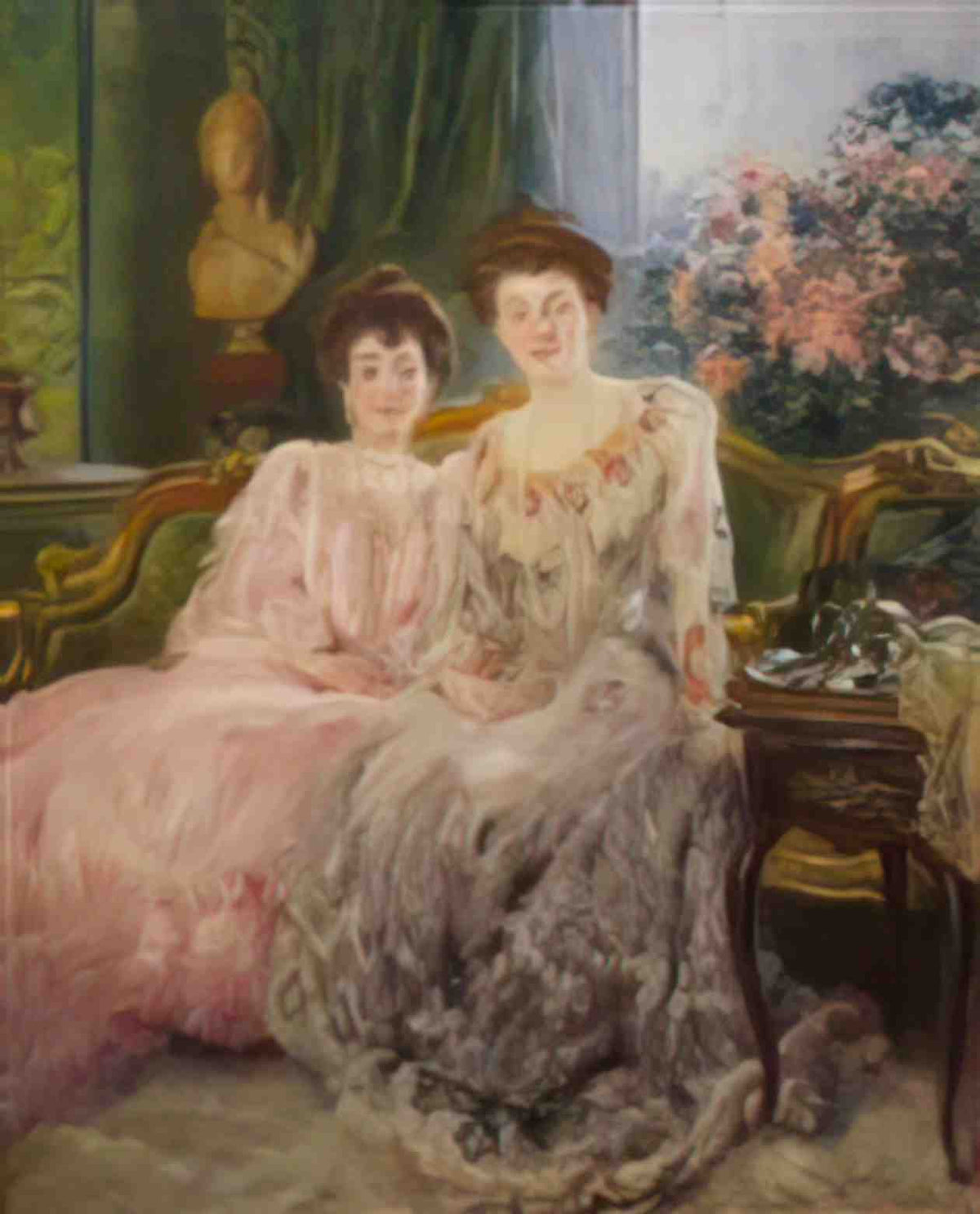 Paul Albert Besnard portrait of the kharitonenko sisters Art A4 Photo Print