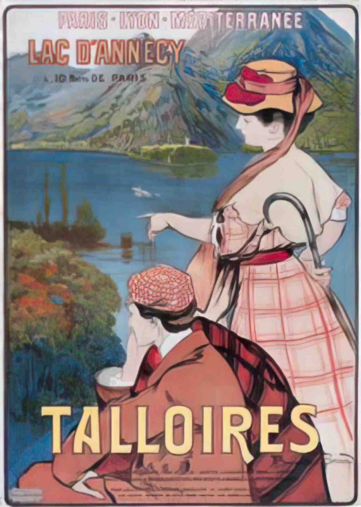 Paul Albert Besnard talloires by albert and robert besnard Art A4 Photo Print