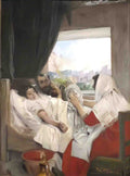 Paul Albert Besnard the first morning by paul albert besnard 1881 lacma Art A4 Photo Print