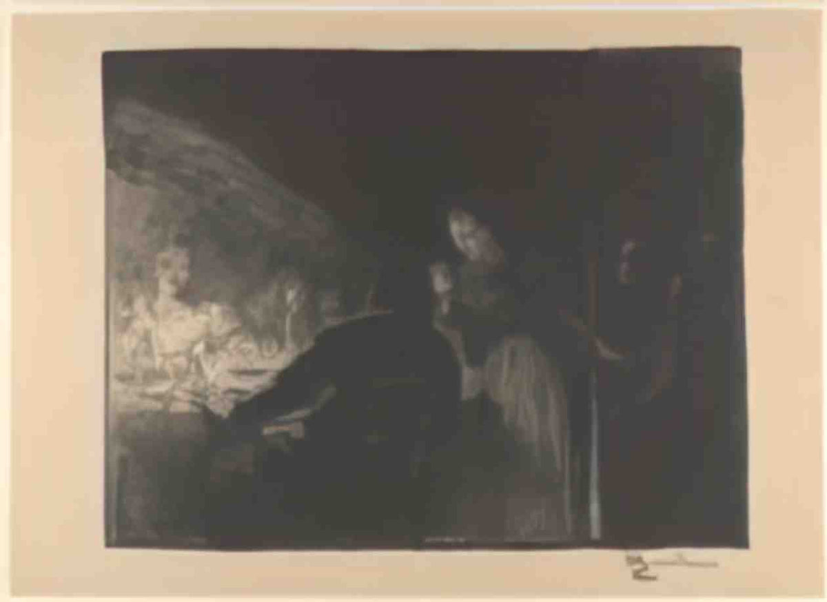 Paul Albert Besnard thevisitorintrudor Art A4 Photo Print