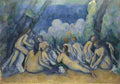 Paul Cezanne Bathers (Les Grandes Baigneuses) A4 Photo Print