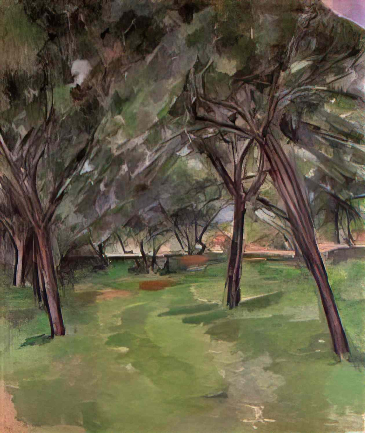Paul Cezanne a close 1890 Art A4 Photo Print