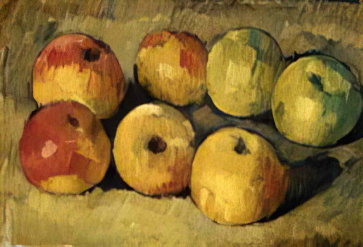 Paul Cezanne apples 1878 Art A4 Photo Print