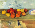 Paul Cezanne apples and biscuits 1895 Art A4 Photo Print