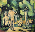 Paul Cezanne bathers 1880 Art A4 Photo Print