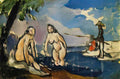 Paul Cezanne bathers and fisherman with a line 1872 Art A4 Photo Print