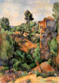 Paul Cezanne bibemus quarry A4 Photo Print
