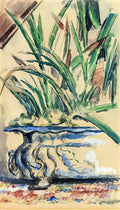 Paul Cezanne blue flowerpot 1885 Art A4 Photo Print