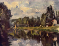 Paul Cezanne bridge over the marne 1888 Art A4 Photo Print