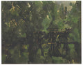 Paul Cezanne bridge over the pond Art A4 Photo Print