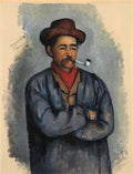 Paul Cezanne cardplayers study bloch collection Art A4 Photo Print