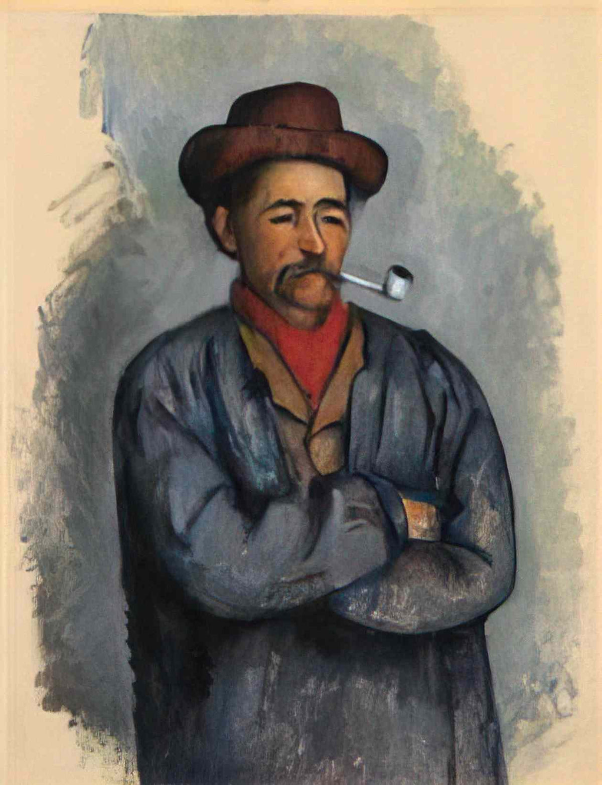 Paul Cezanne cardplayers study bloch collection Art A4 Photo Print
