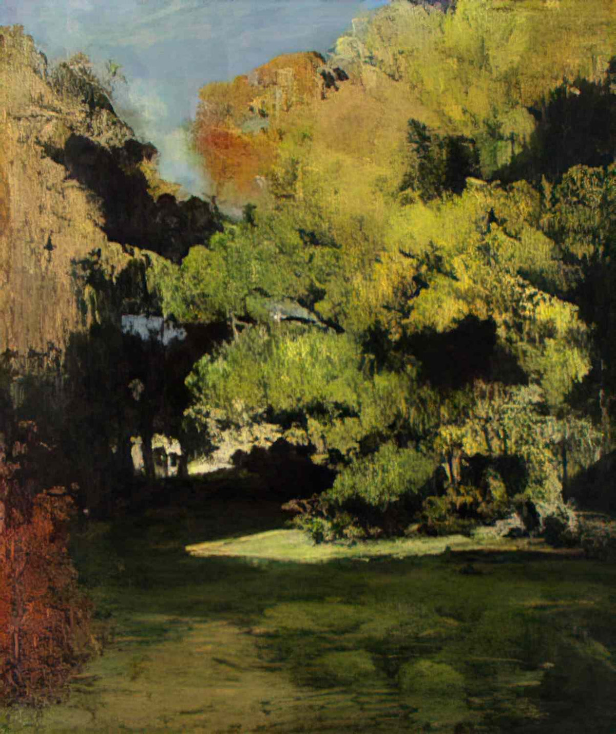 Paul Cezanne clearing 1867 Art A4 Photo Print
