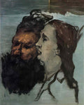 Paul Cezanne constrats 1870 Art A4 Photo Print