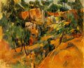 Paul Cezanne corner of quarry Art A4 Photo Print
