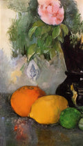 Paul Cezanne flowers and fruit Art A4 Photo Print