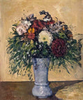 Paul Cezanne flowers in a blue vase Art A4 Photo Print