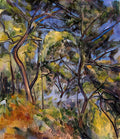 Paul Cezanne forest 1894 Art A4 Photo Print