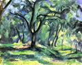Paul Cezanne forest Art A4 Photo Print