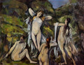 Paul Cezanne four bathers 1 Art A4 Photo Print