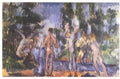 Paul Cezanne four bathers Art A4 Photo Print