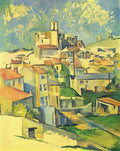 Paul Cezanne gardanne 1886 Art A4 Photo Print