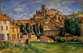Paul Cezanne gardanne horizontal view Art A4 Photo Print