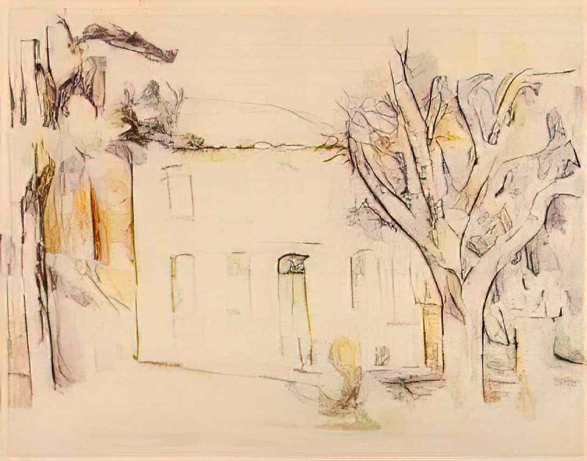 Paul Cezanne house in provence Art A4 Photo Print