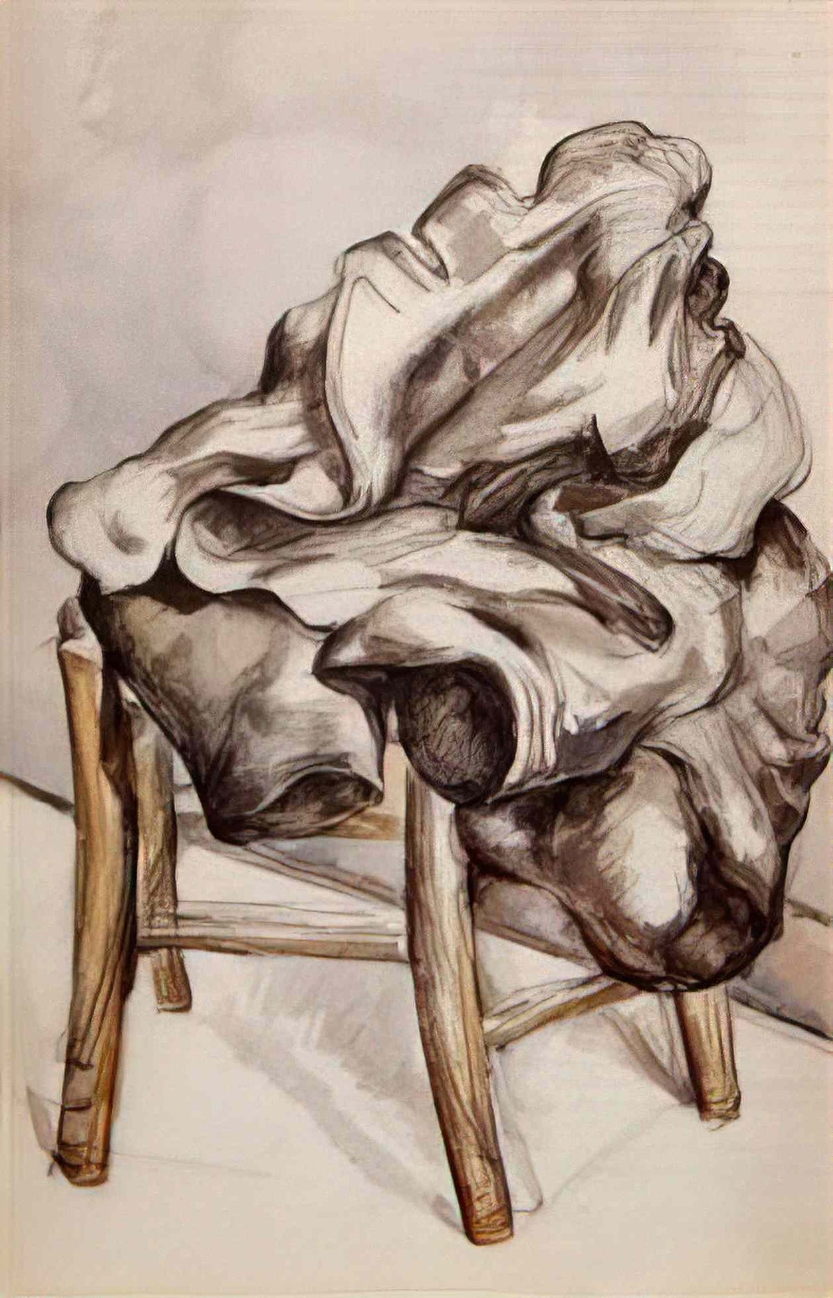 Paul Cezanne jacket on a chair 1892 Art A4 Photo Print