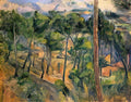 Paul Cezanne l estaque view through the pines 1883 Art A4 Photo Print