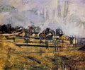 Paul Cezanne landscape 1881 Art A4 Photo Print