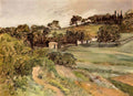Paul Cezanne landscape in provence 1875 Art A4 Photo Print